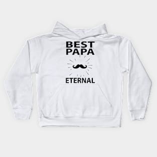 Best Papa Eternal art design Kids Hoodie